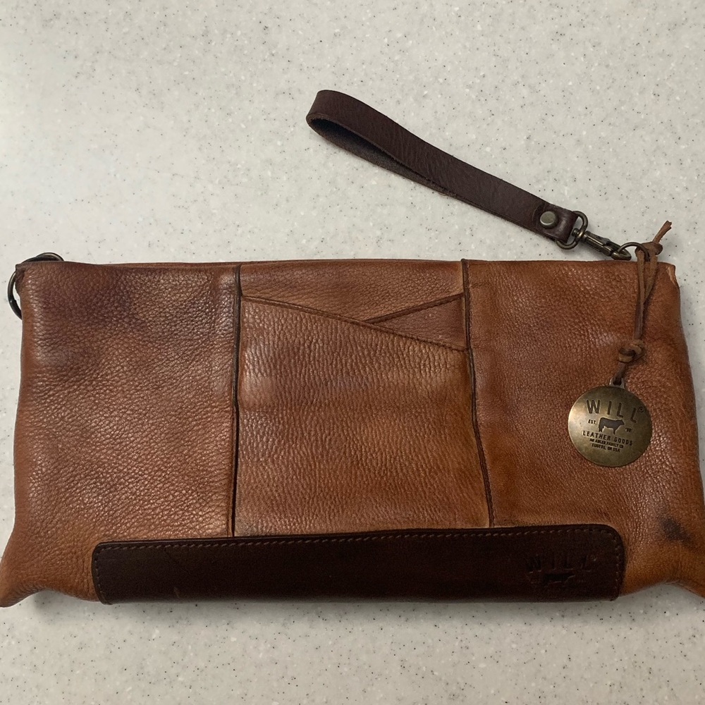 Will Leather Clutch / Wristlet